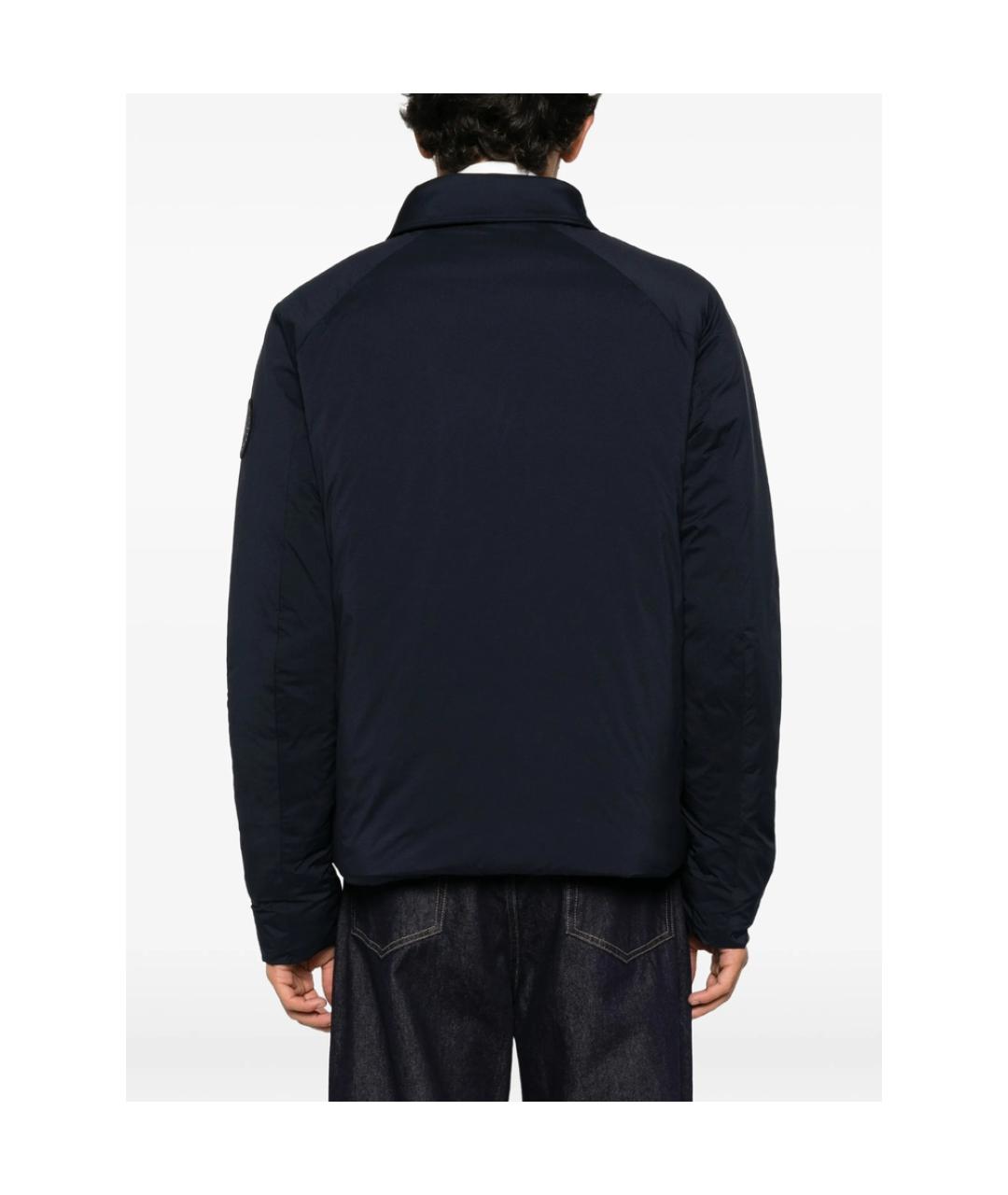 CANADA GOOSE Синяя нейлоновая куртка, фото 2
