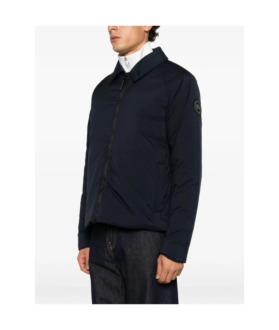 CANADA GOOSE Синяя нейлоновая куртка, фото 3