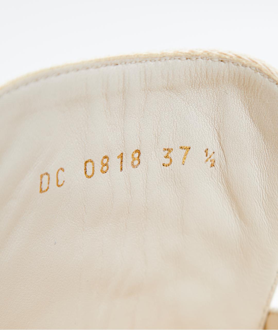 CHRISTIAN DIOR Синие текстильные кеды, фото 4