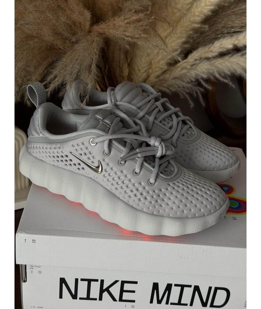 NIKE Серые кроссовки, фото 7