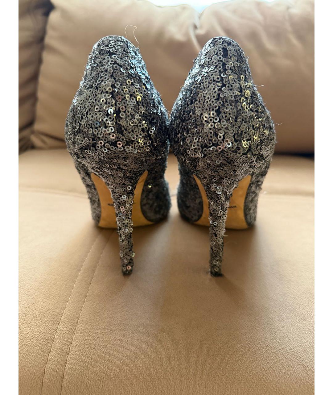 DOLCE&GABBANA Серебряные туфли, фото 4