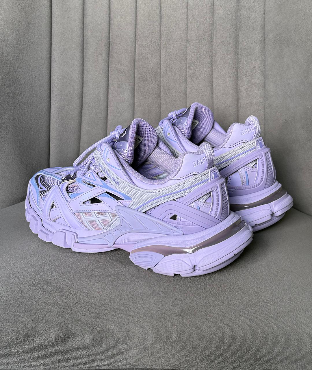 BALENCIAGA Фиолетовые кроссовки, фото 6