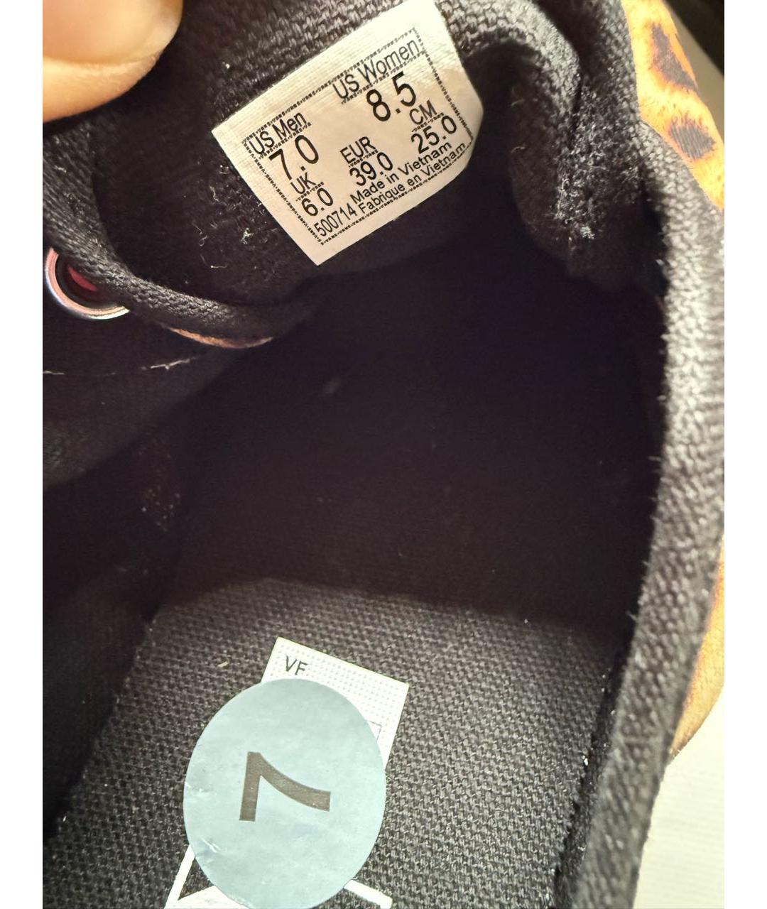 VANS Мульти текстильные кеды, фото 4