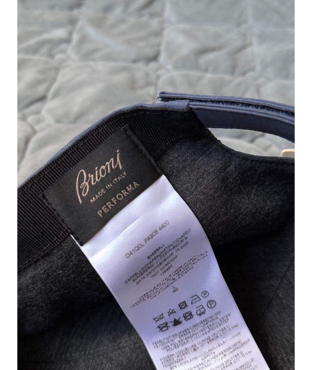 BRIONI Синяя кепка/бейсболка, фото 6