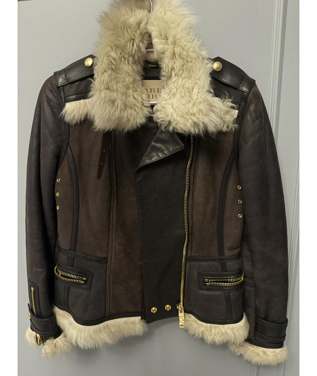 BURBERRY Коричневая куртка, фото 6