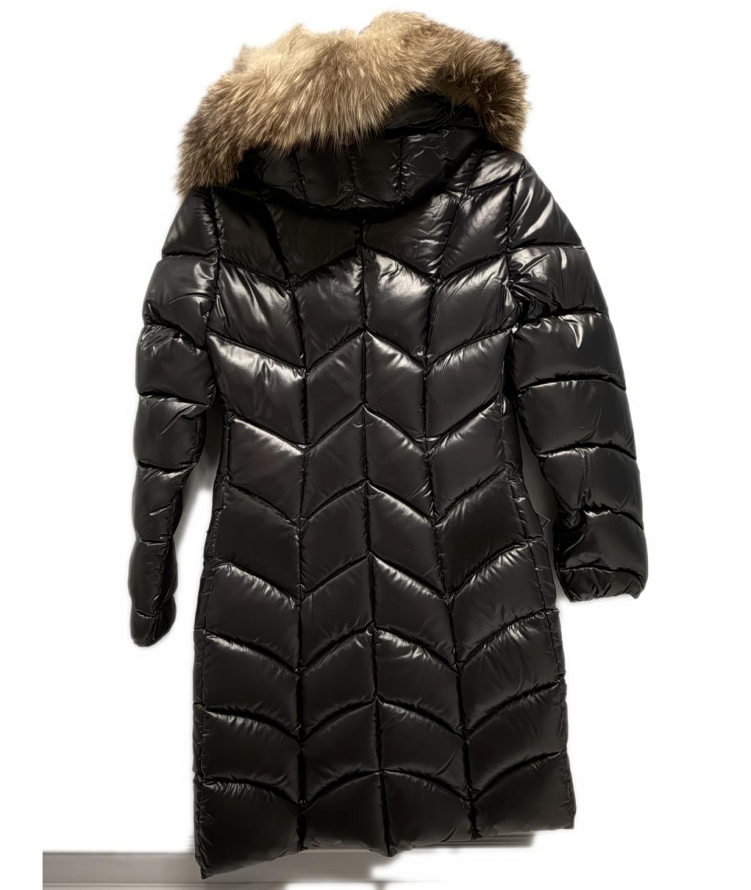 MONCLER Черная полиамидовая куртка, фото 2
