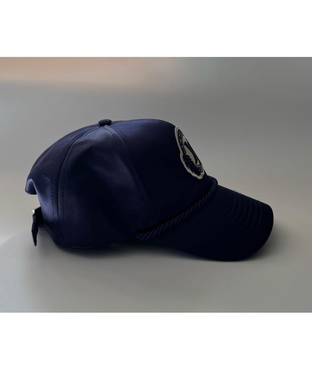 LOUIS VUITTON Темно-синяя кепка/бейсболка, фото 2