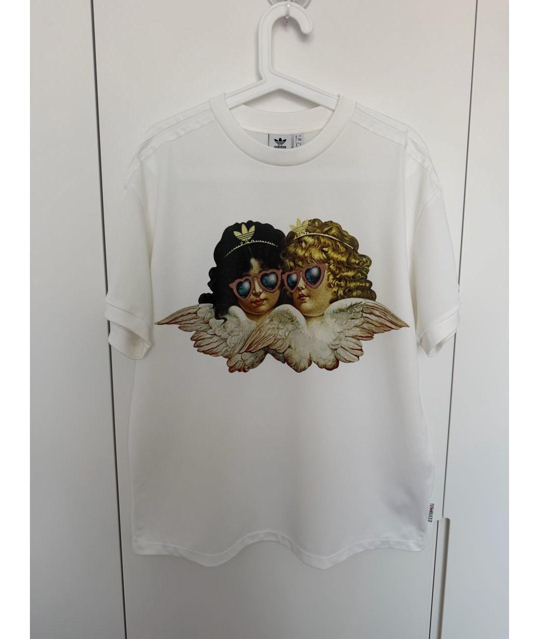 ADIDAS Белая футболка, фото 7