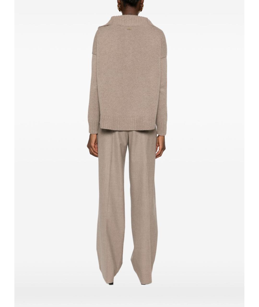 MAX MARA Бежевый кашемировый джемпер / свитер, фото 5