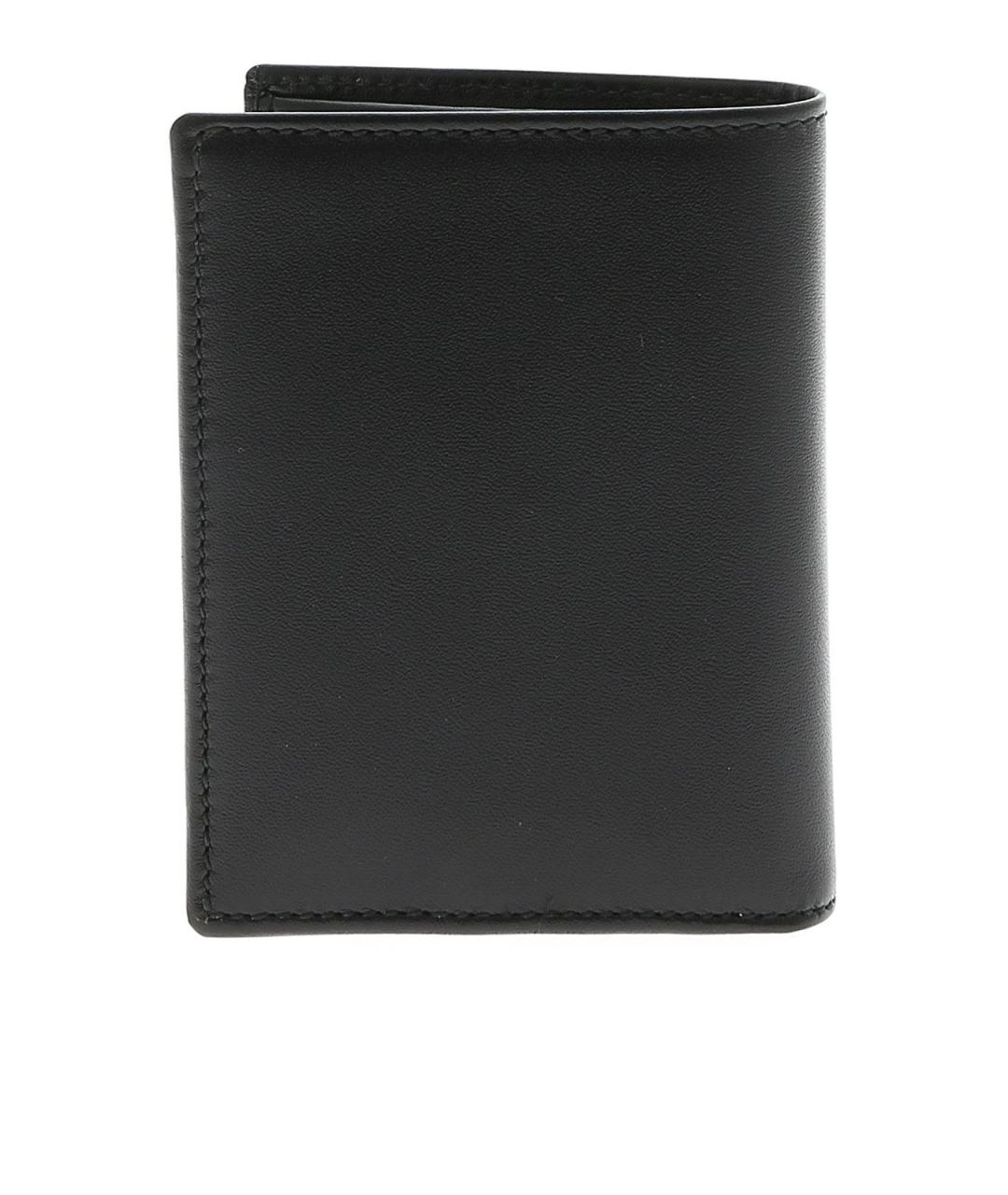 COMME DES GARÇONS WALLET Черный кожаный кошелек, фото 3