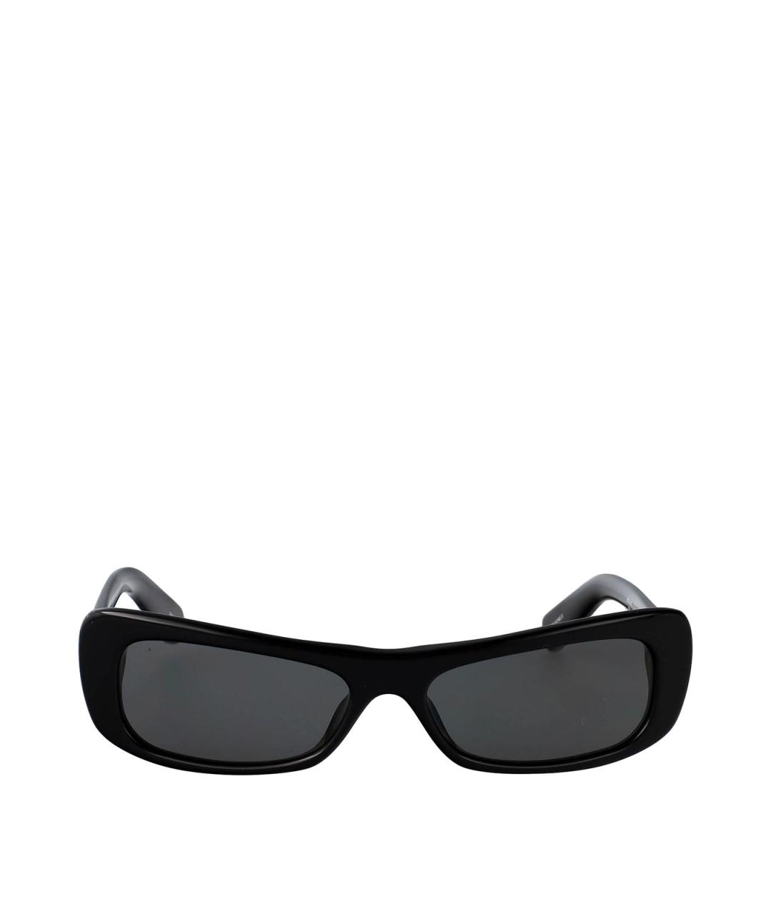 JACQUEMUS Черные пластиковые солнцезащитные очки, фото 1