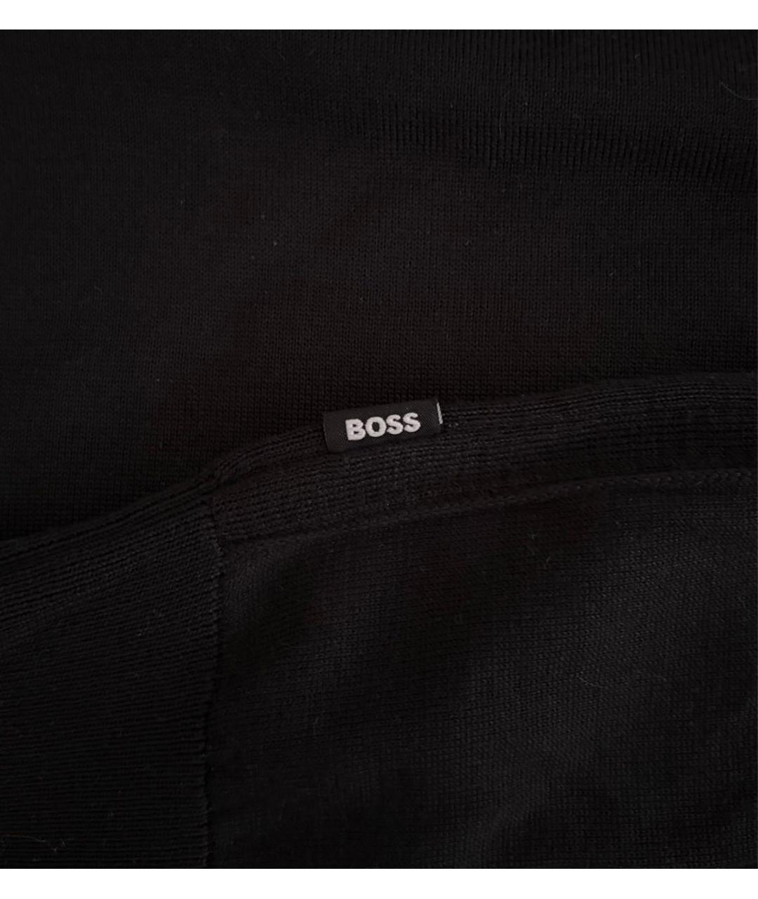HUGO BOSS Черный шерстяной джемпер / свитер, фото 7