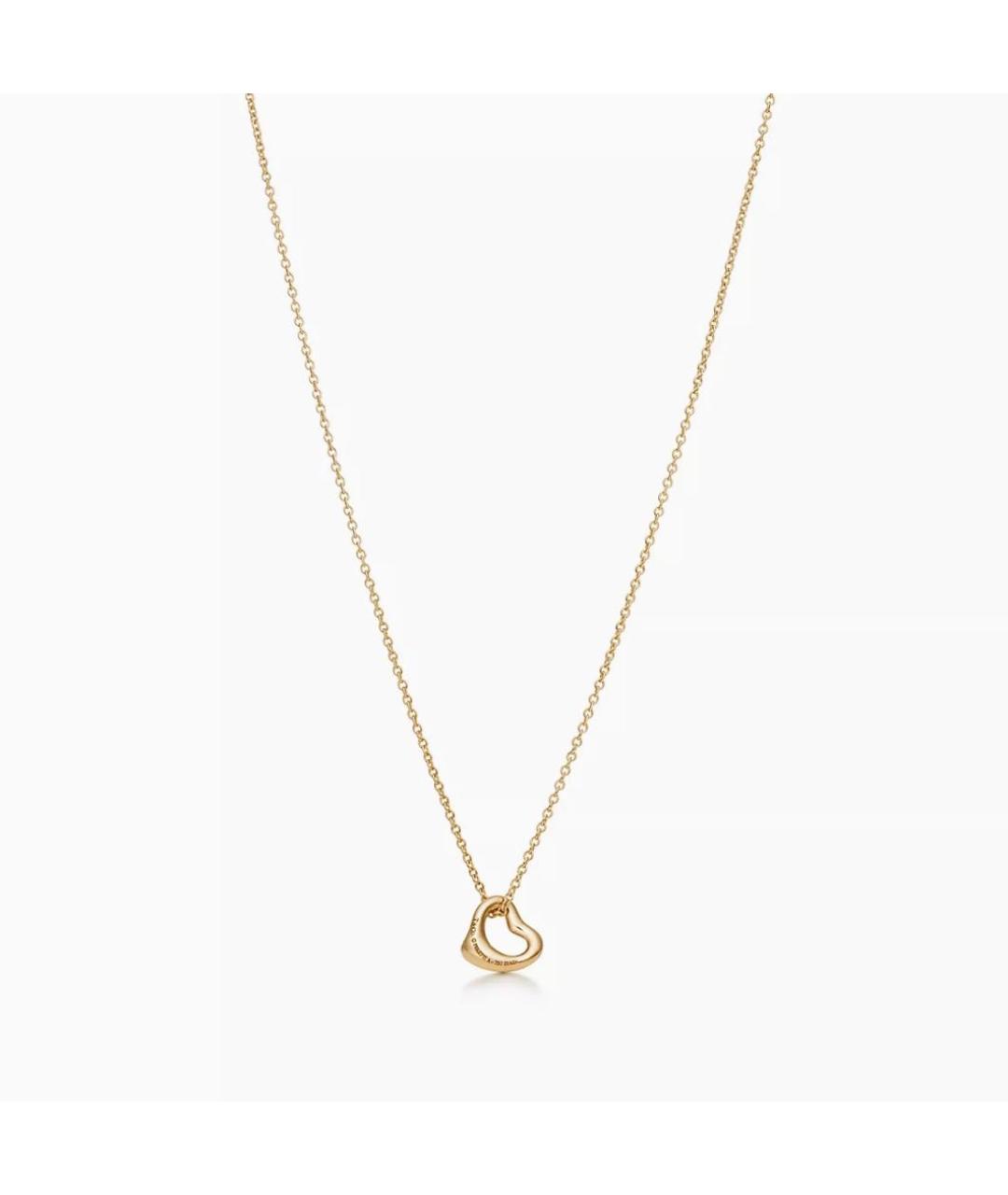 TIFFANY&CO Золотая подвеска из желтого золота, фото 3