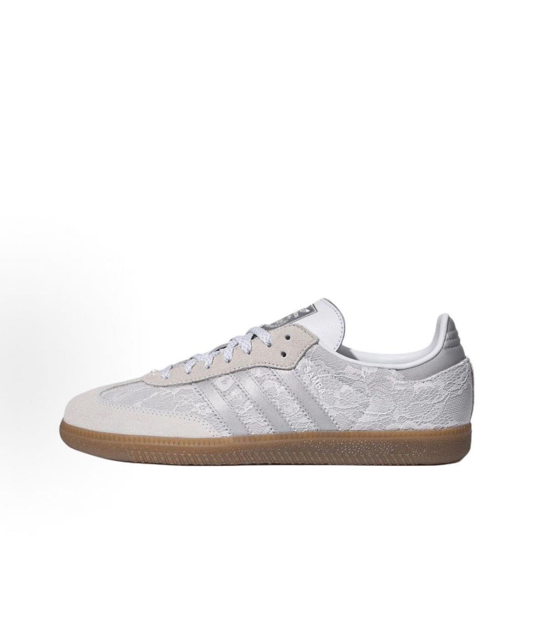 ADIDAS Серые текстильные кроссовки, фото 7