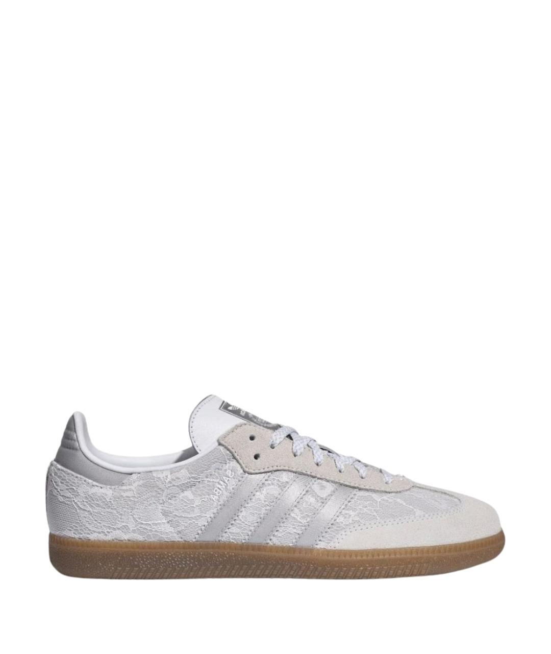 ADIDAS Серые текстильные кроссовки, фото 1