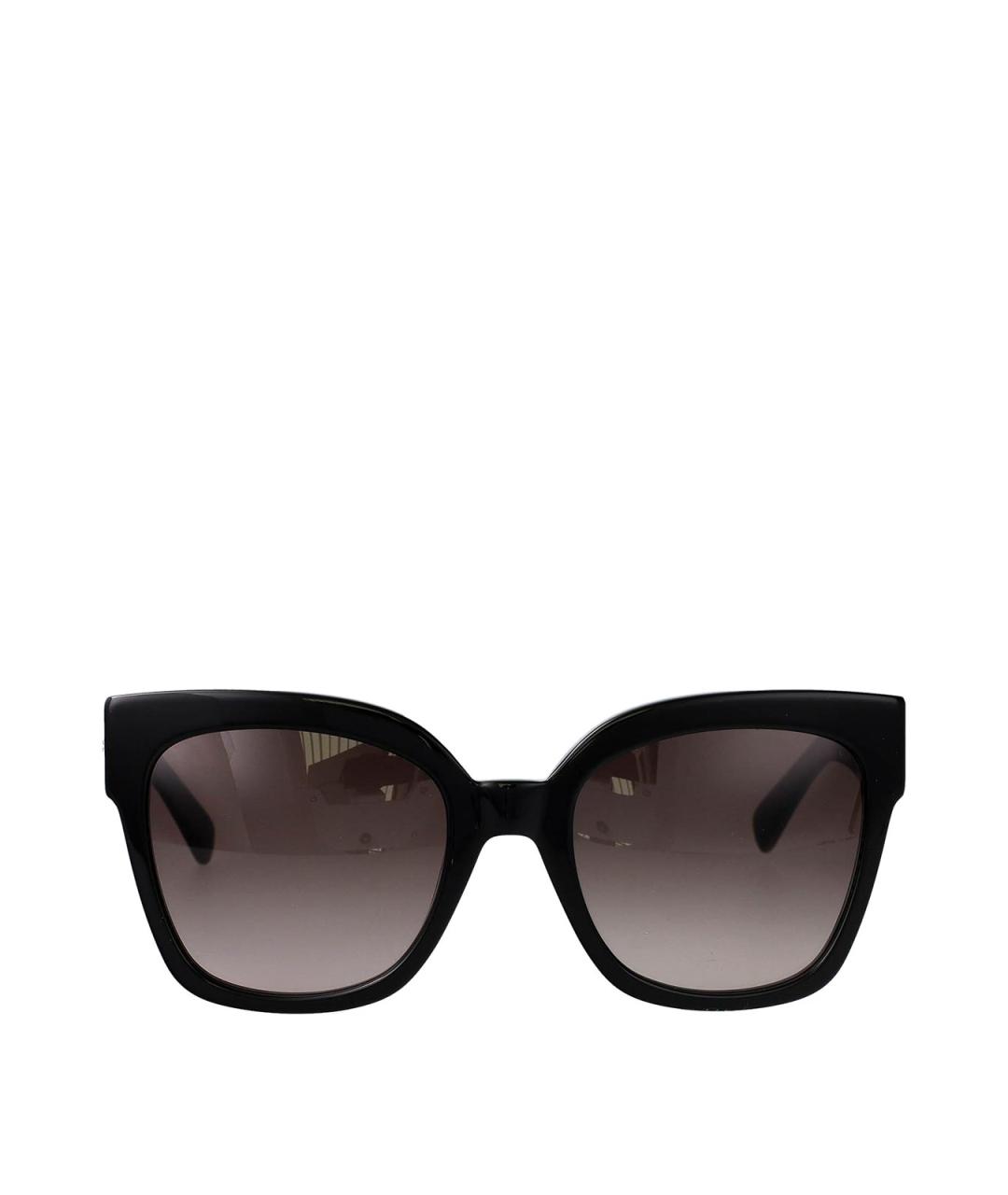 LONGCHAMP Черные пластиковые солнцезащитные очки, фото 1