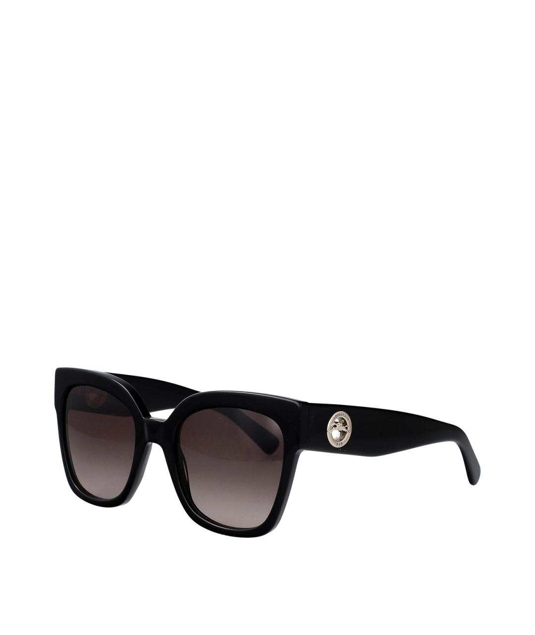 LONGCHAMP Черные пластиковые солнцезащитные очки, фото 2