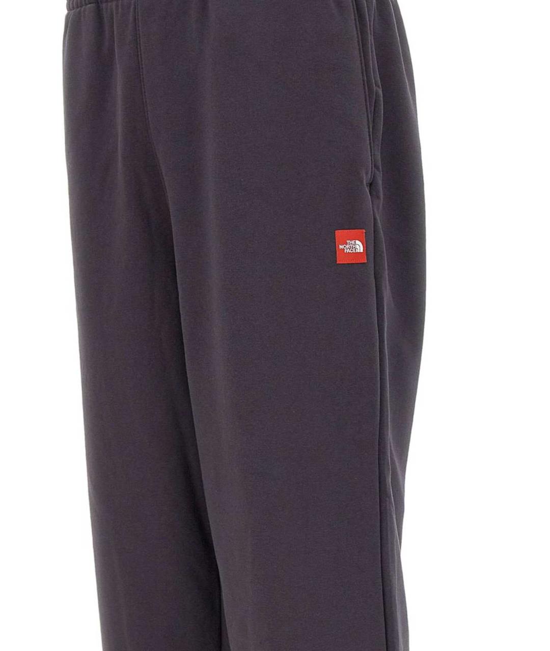 THE NORTH FACE Серые хлопковые повседневные брюки, фото 3