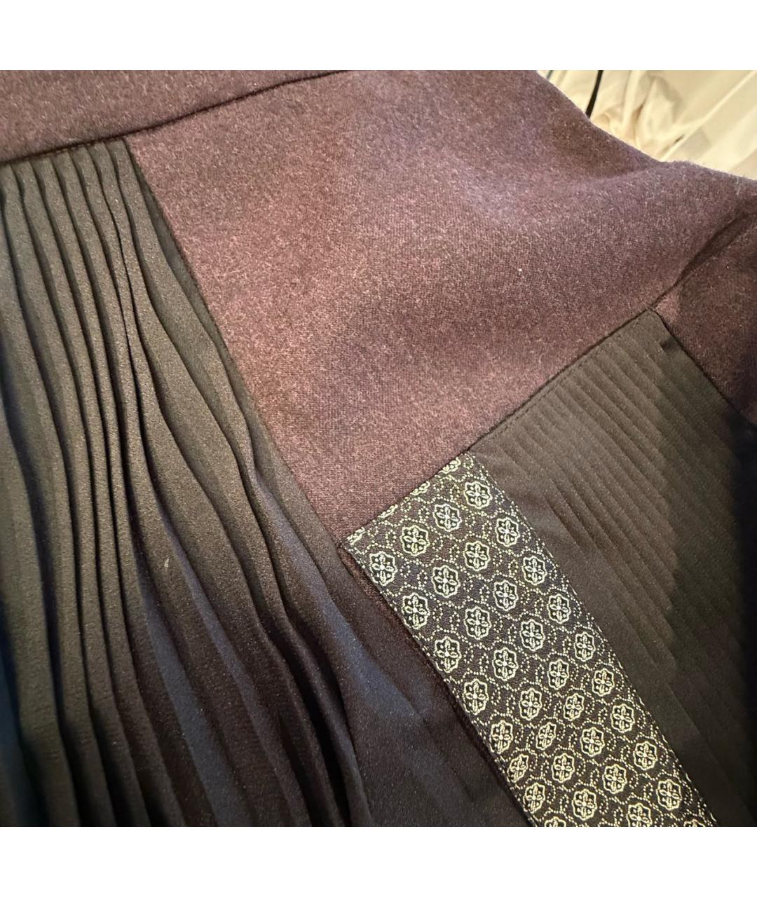 ETRO Мульти шерстяная юбка мини, фото 4