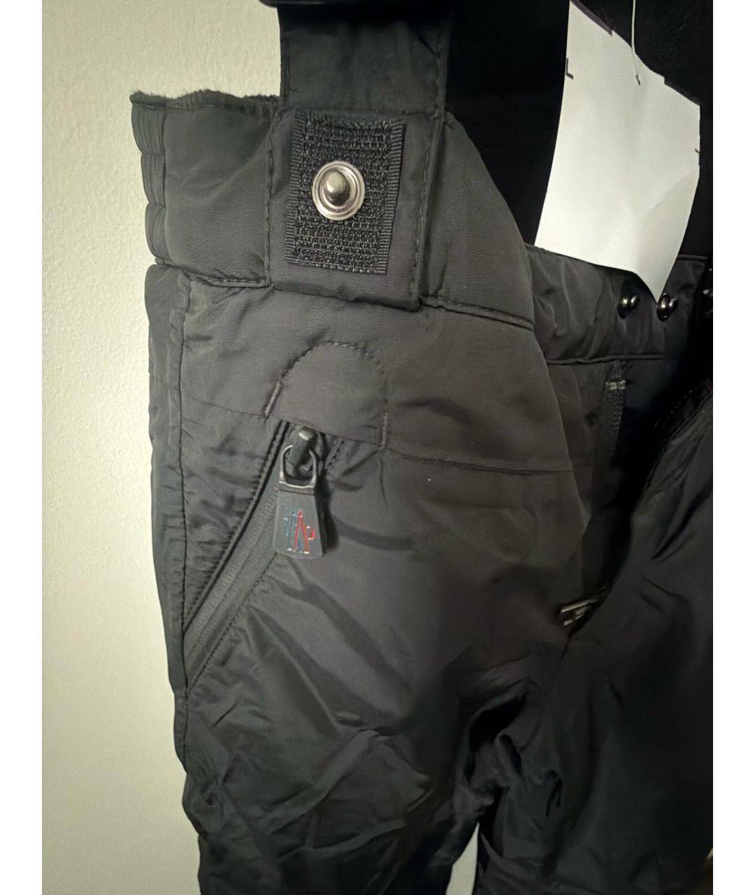 MONCLER Черный комбинезон, фото 4