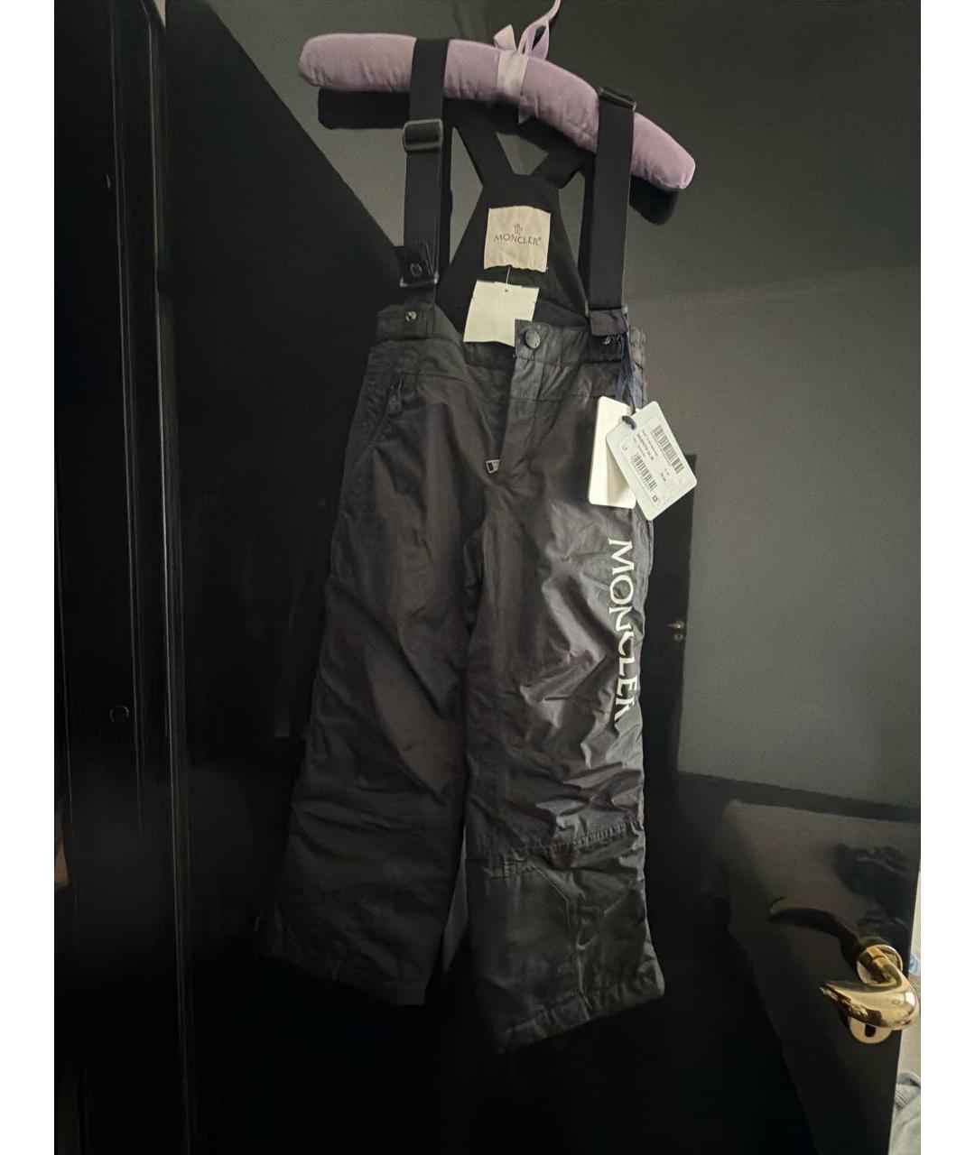 MONCLER Черный комбинезон, фото 2