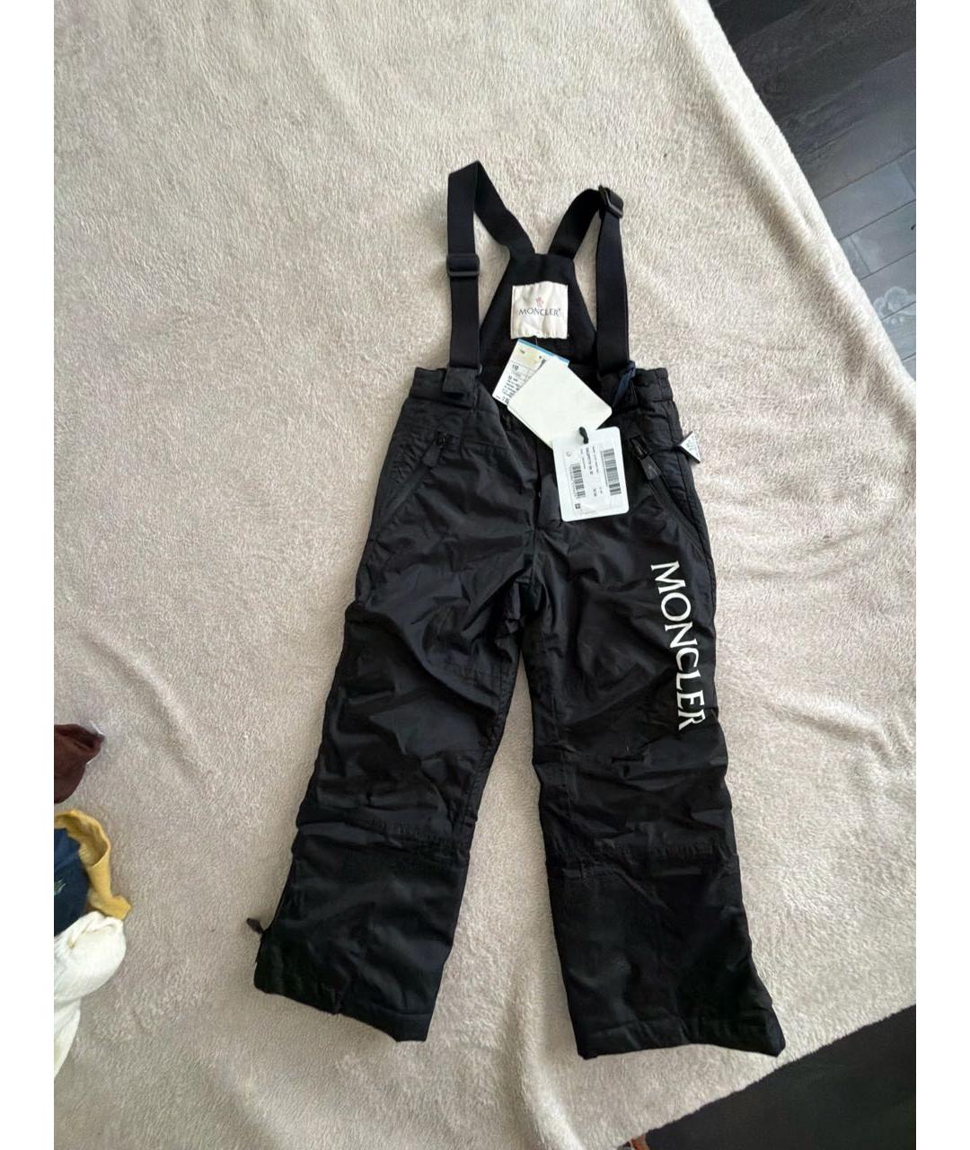 MONCLER Черный комбинезон, фото 9