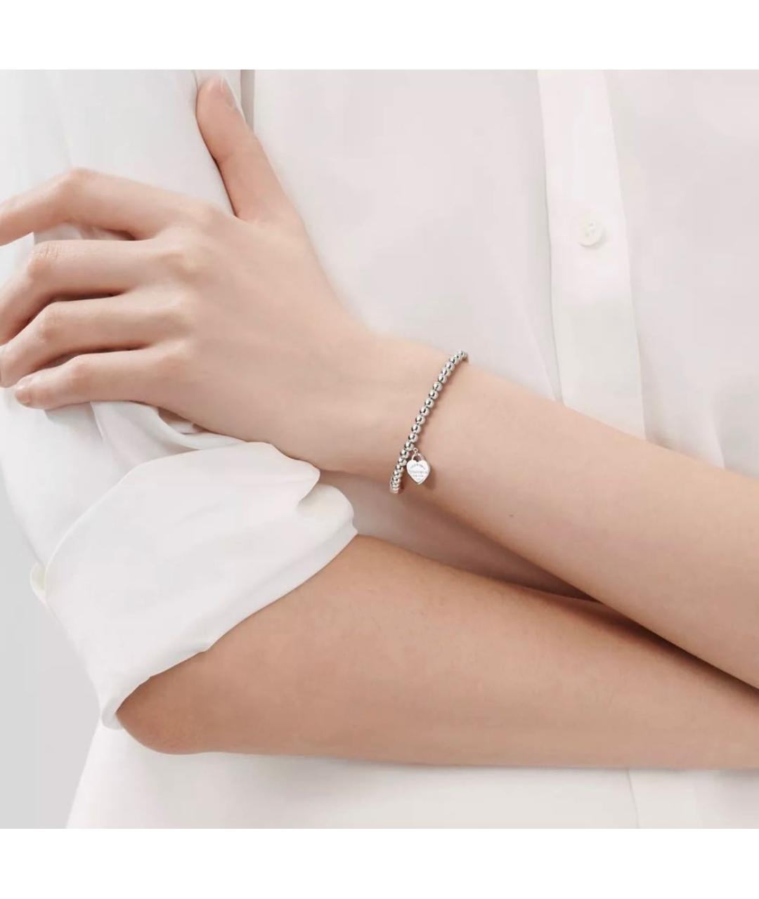 TIFFANY&CO Серебряный серебряный браслет, фото 2
