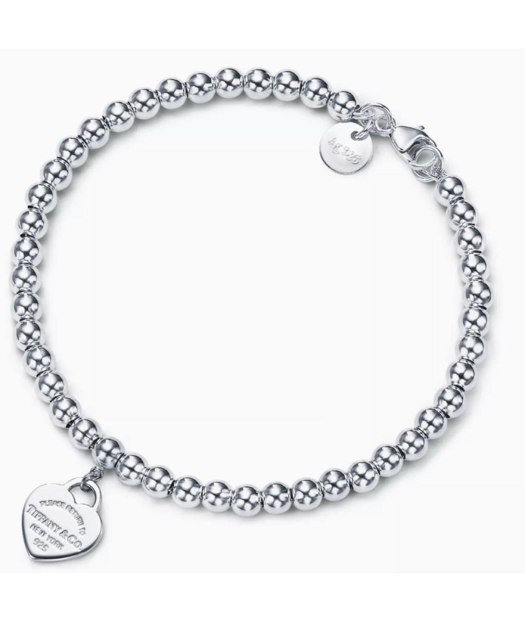 TIFFANY&CO Серебряный серебряный браслет, фото 9