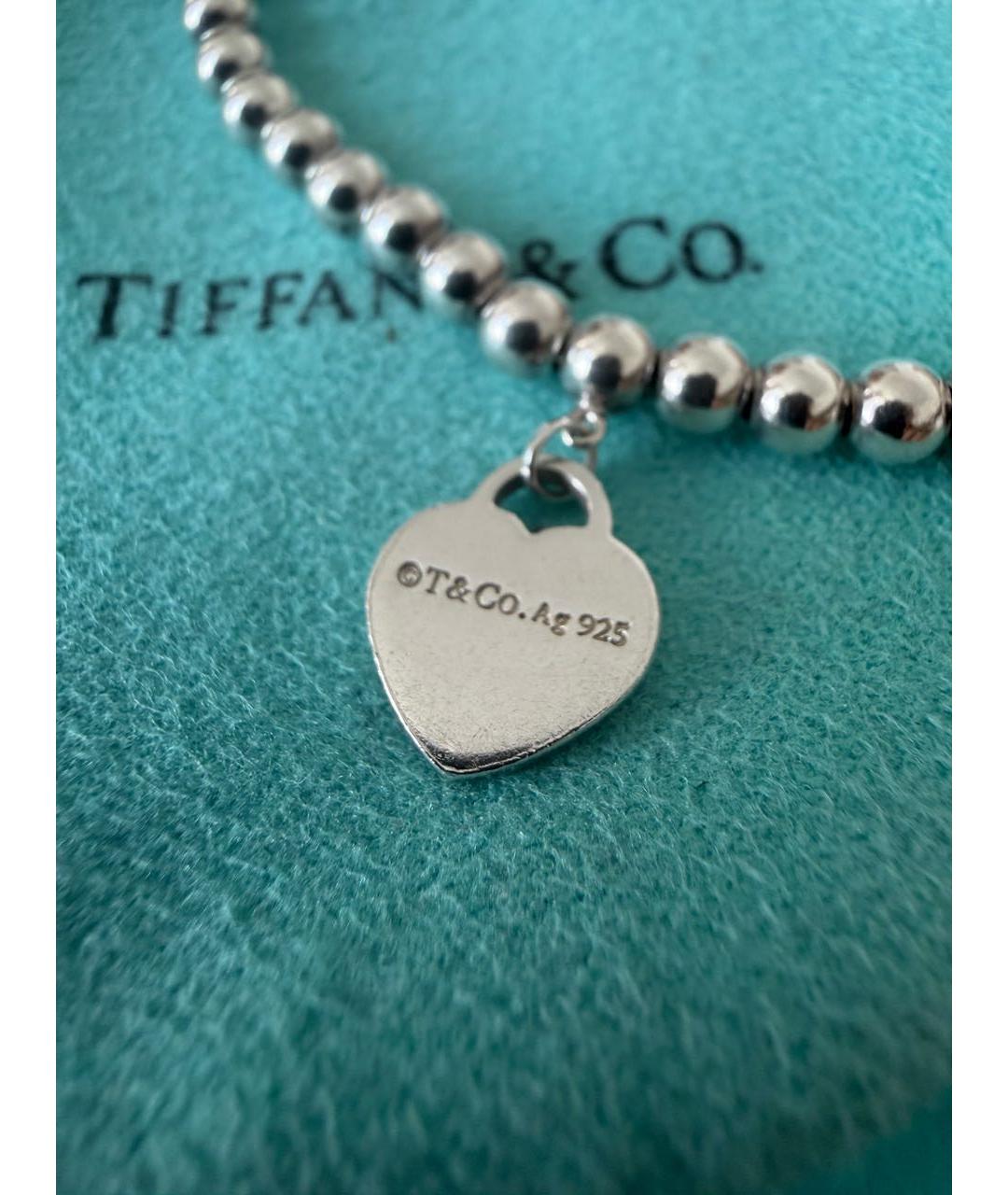 TIFFANY&CO Серебряный серебряный браслет, фото 5