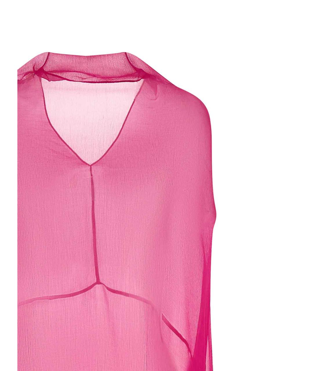 DRIES VAN NOTEN Мульти шелковое повседневное платье, фото 3