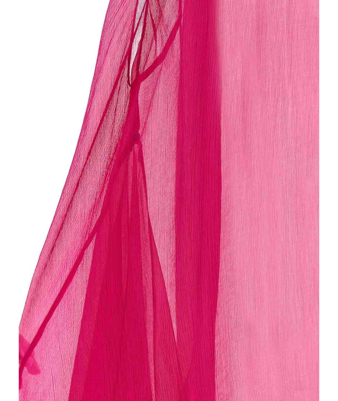 DRIES VAN NOTEN Мульти шелковое повседневное платье, фото 4