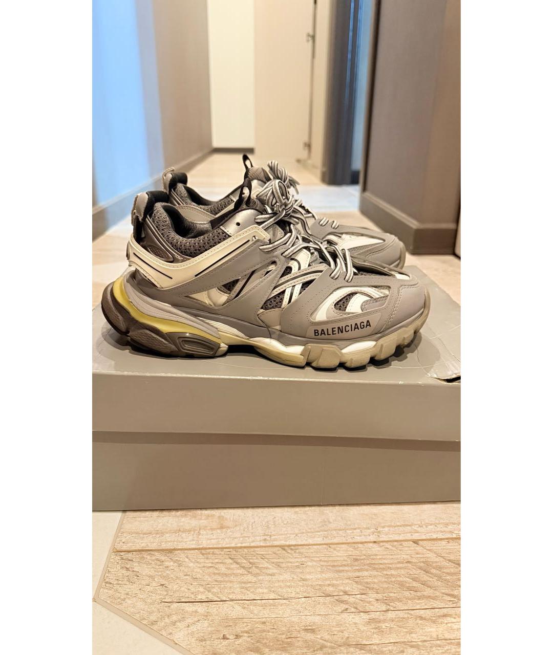 BALENCIAGA Серые кроссовки, фото 9