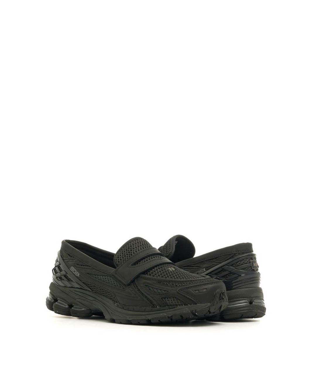 NEW BALANCE Черные текстильные лоферы, фото 2