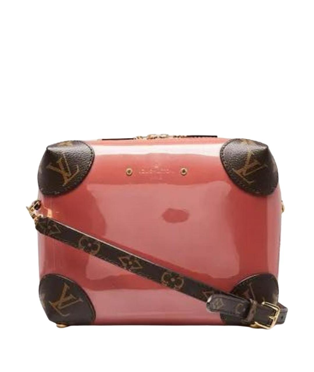 LOUIS VUITTON Розовая сумка через плечо из лакированной кожи, фото 1