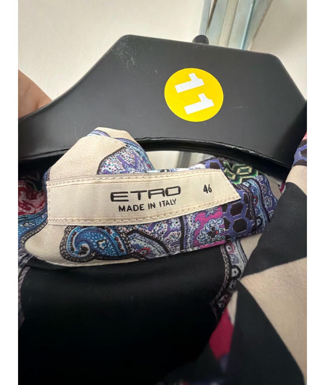 ETRO Мульти хлопковая рубашка, фото 6