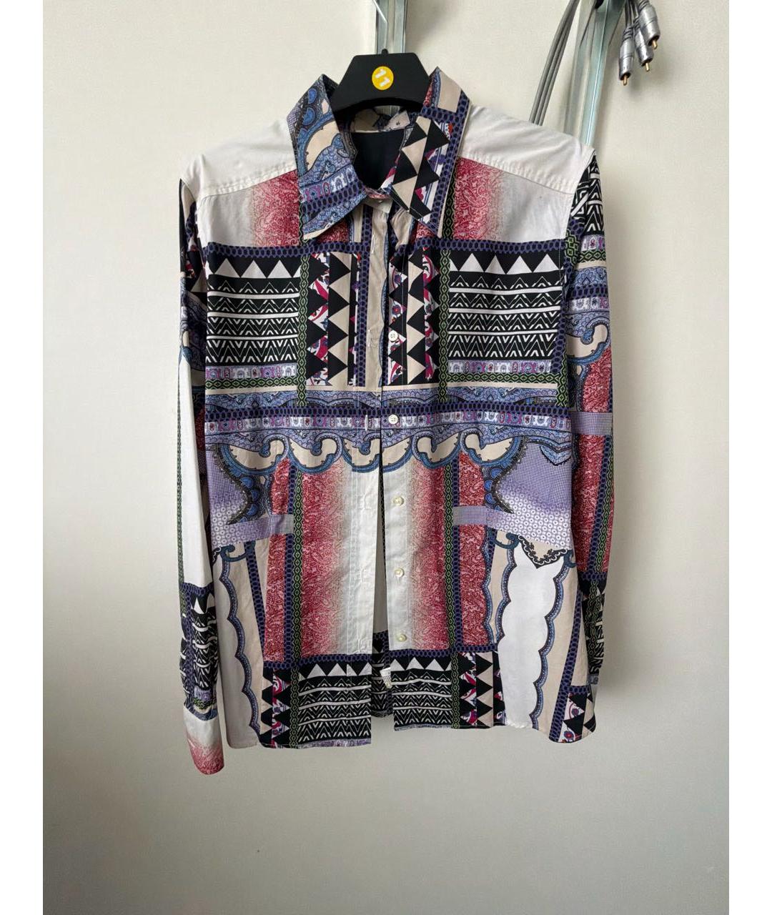 ETRO Мульти хлопковая рубашка, фото 8