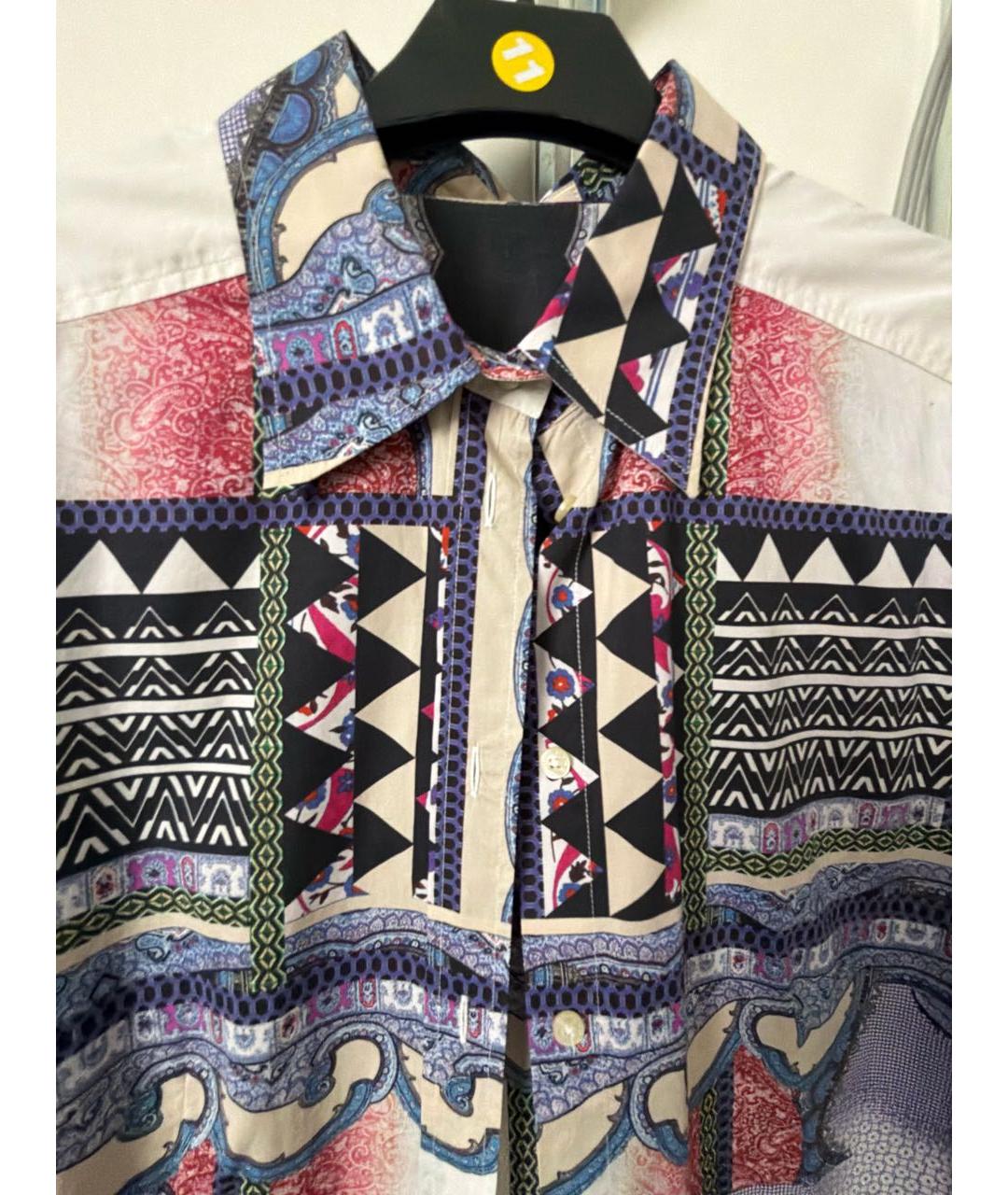 ETRO Мульти хлопковая рубашка, фото 3