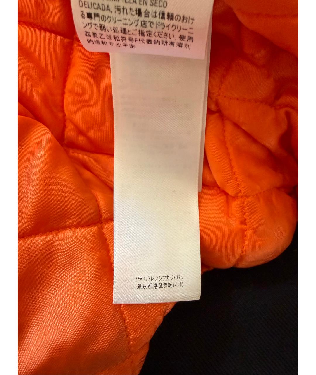 BALENCIAGA Черная нейлоновая куртка, фото 7
