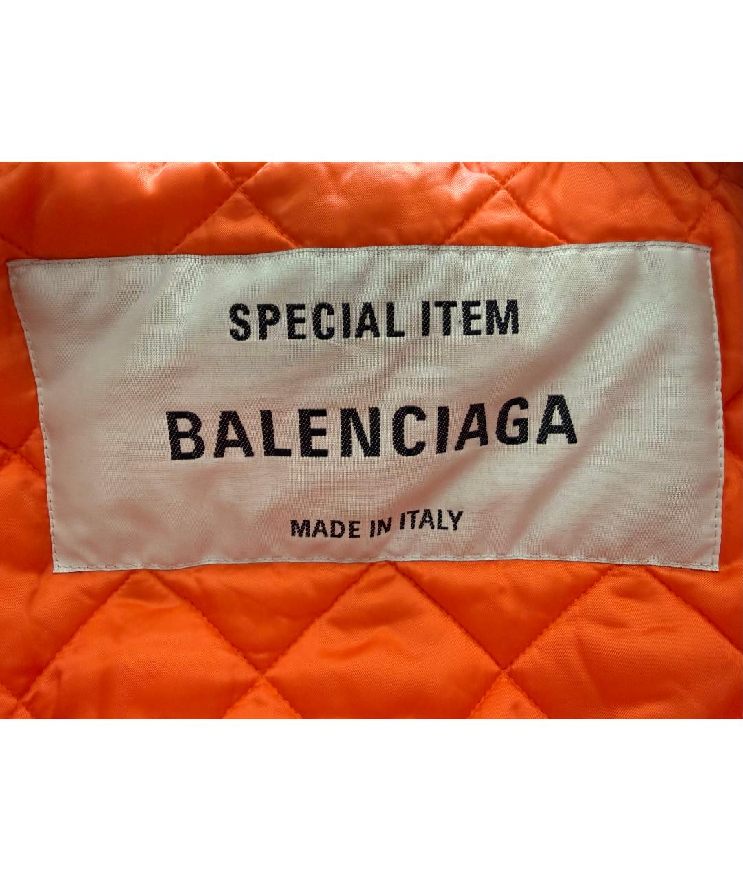 BALENCIAGA Черная нейлоновая куртка, фото 3