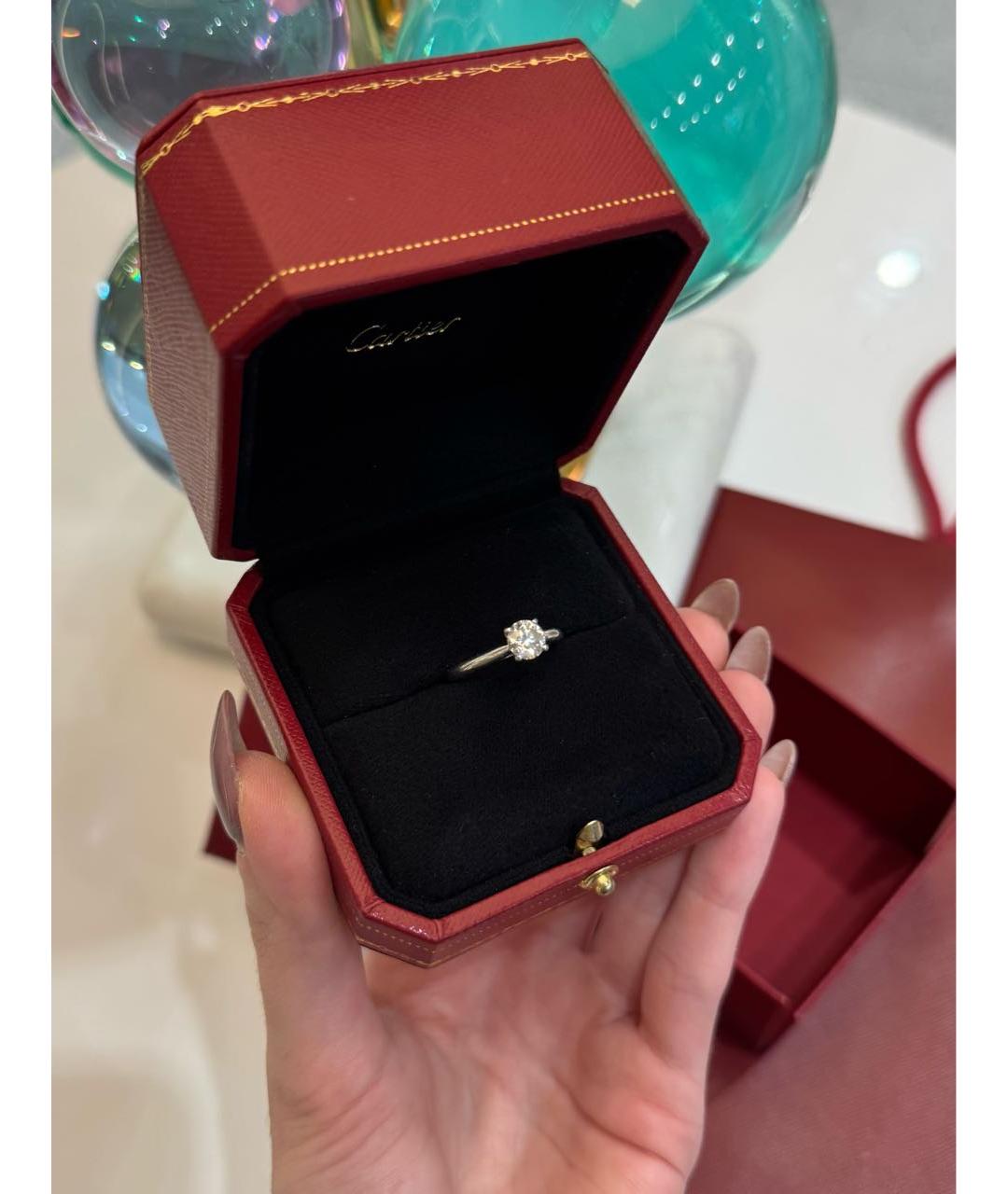 CARTIER Серебряное кольцо из белого золота, фото 3