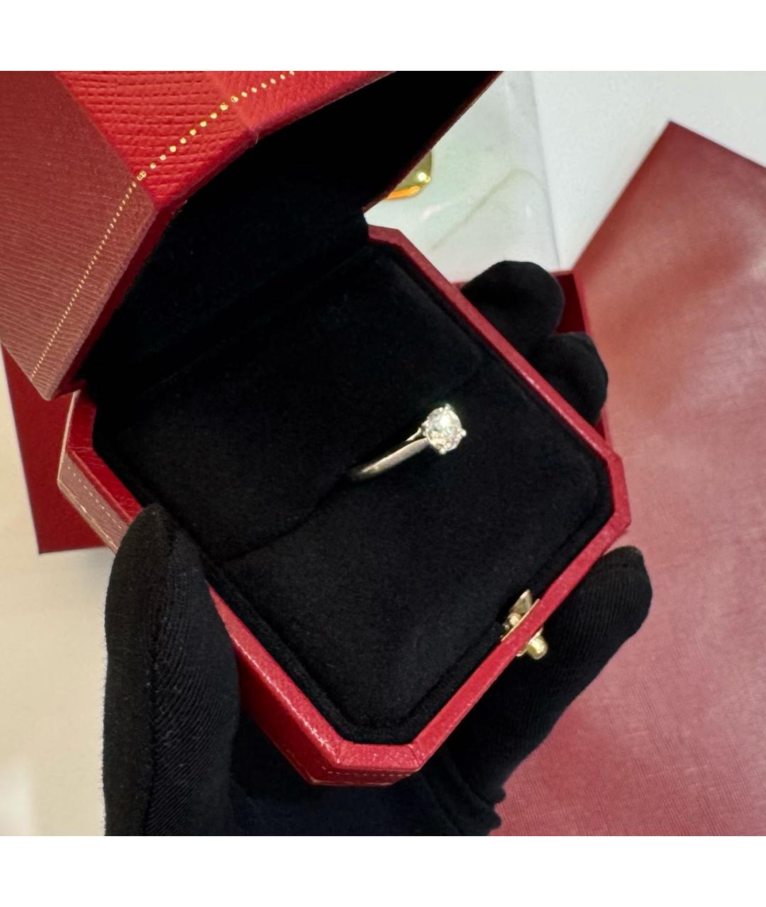 CARTIER Серебряное кольцо из белого золота, фото 6