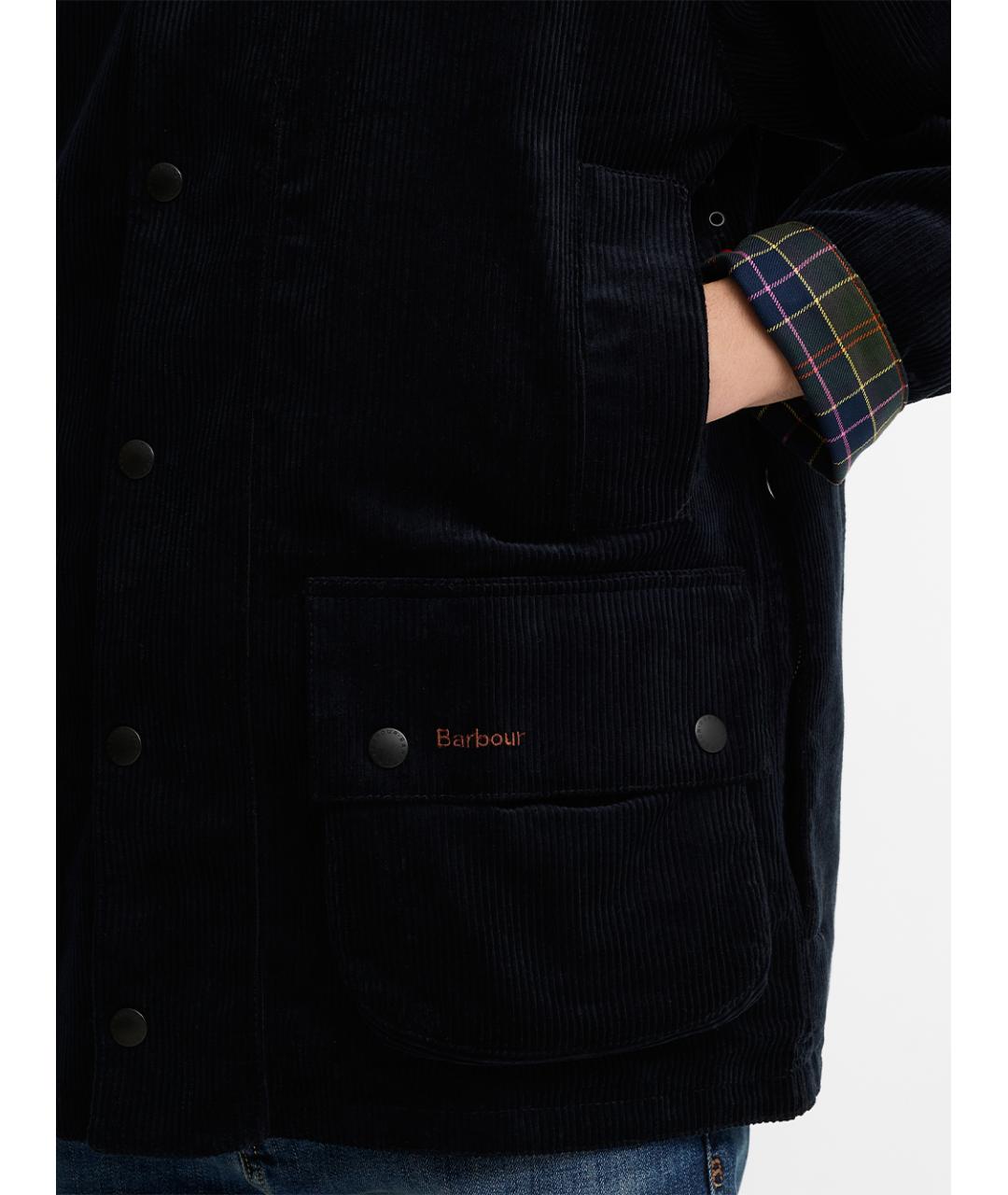 BARBOUR Синяя хлопковая куртка, фото 7