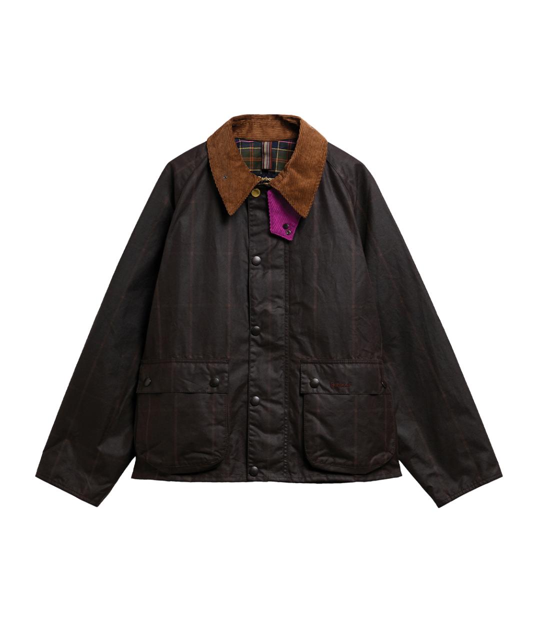 BARBOUR Коричневая хлопковая куртка, фото 1