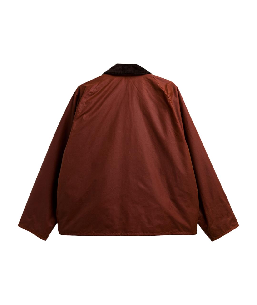 BARBOUR Бордовая хлопковая куртка, фото 8