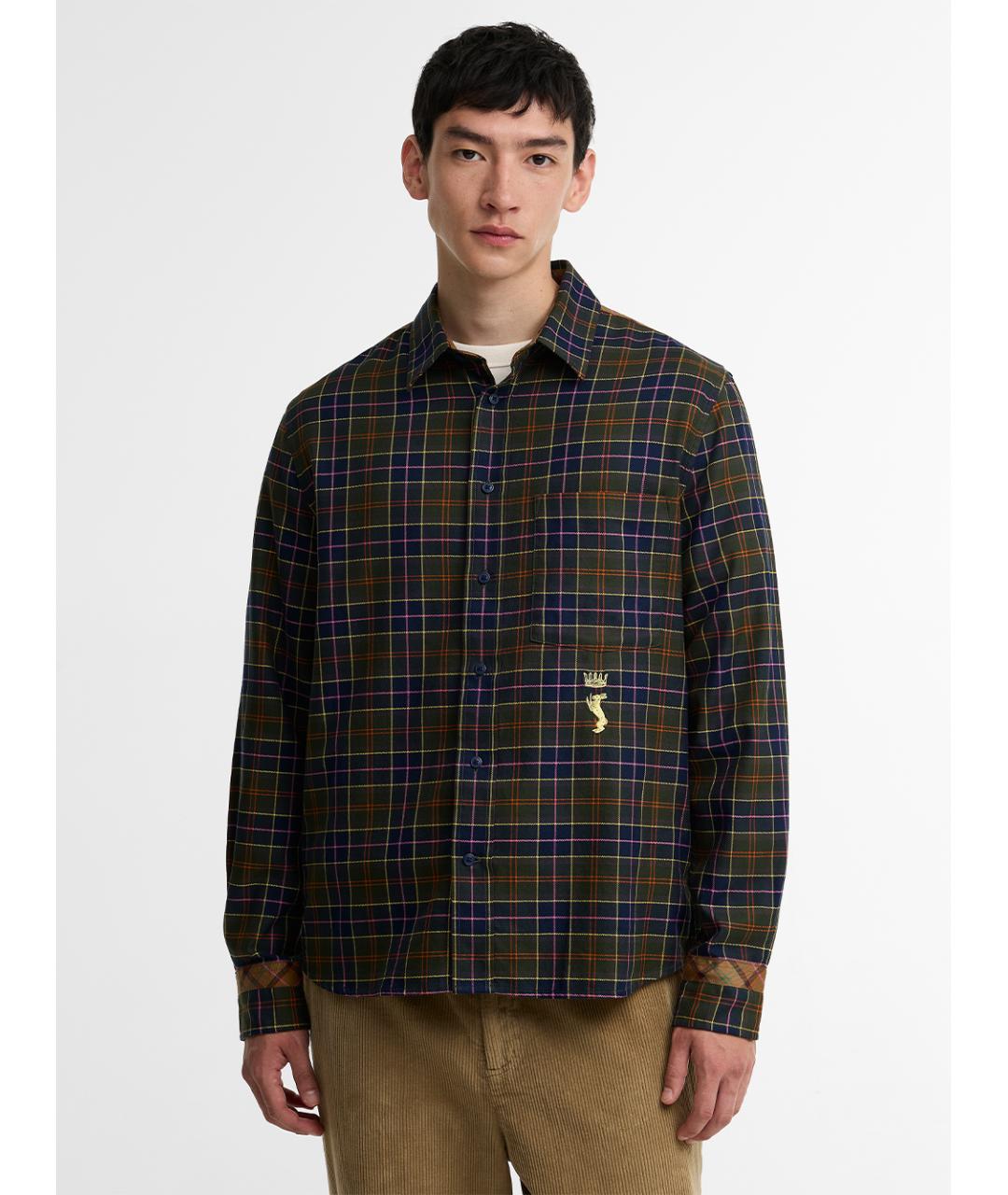 BARBOUR Мульти хлопковая кэжуал рубашка, фото 2