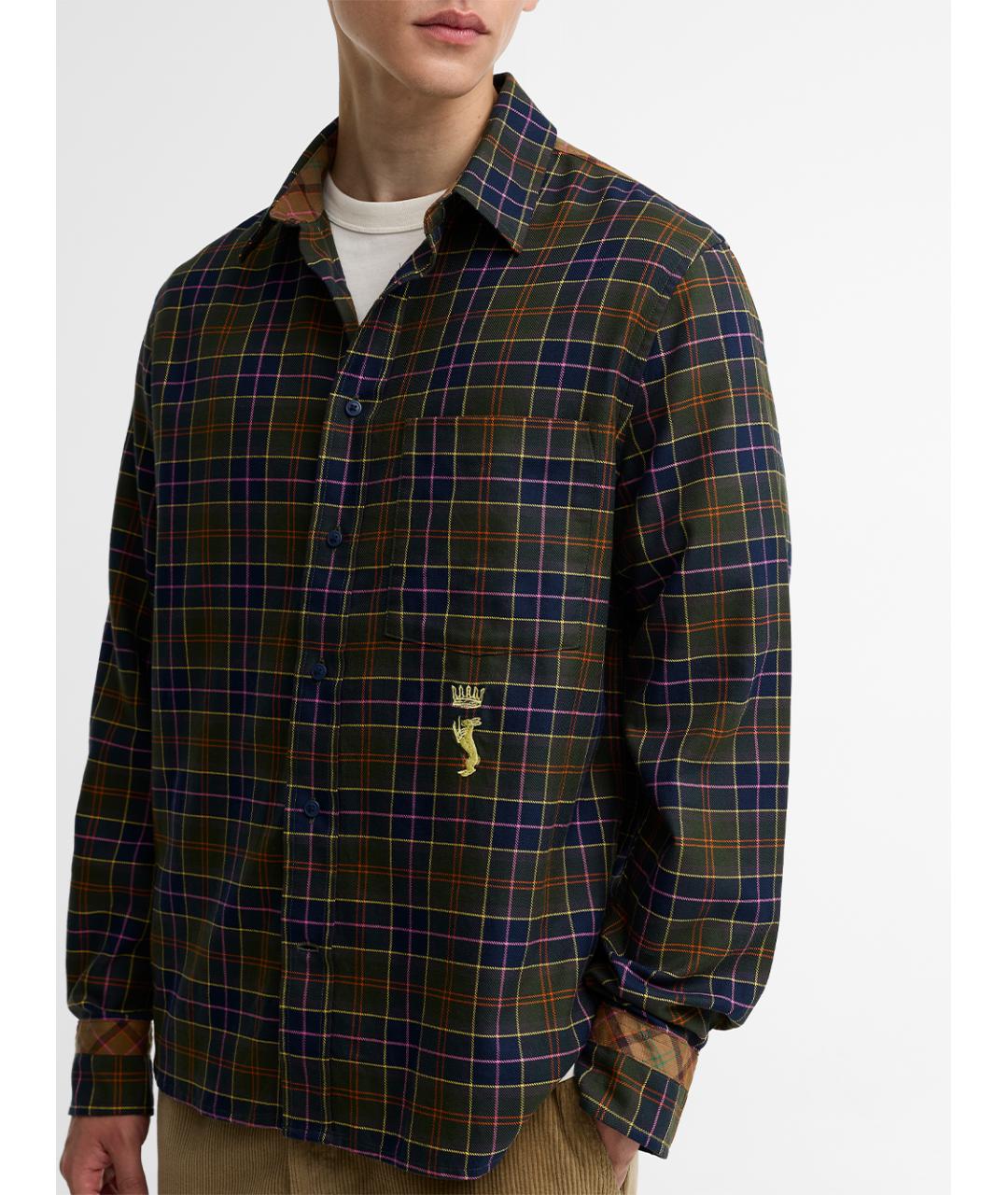BARBOUR Мульти хлопковая кэжуал рубашка, фото 5