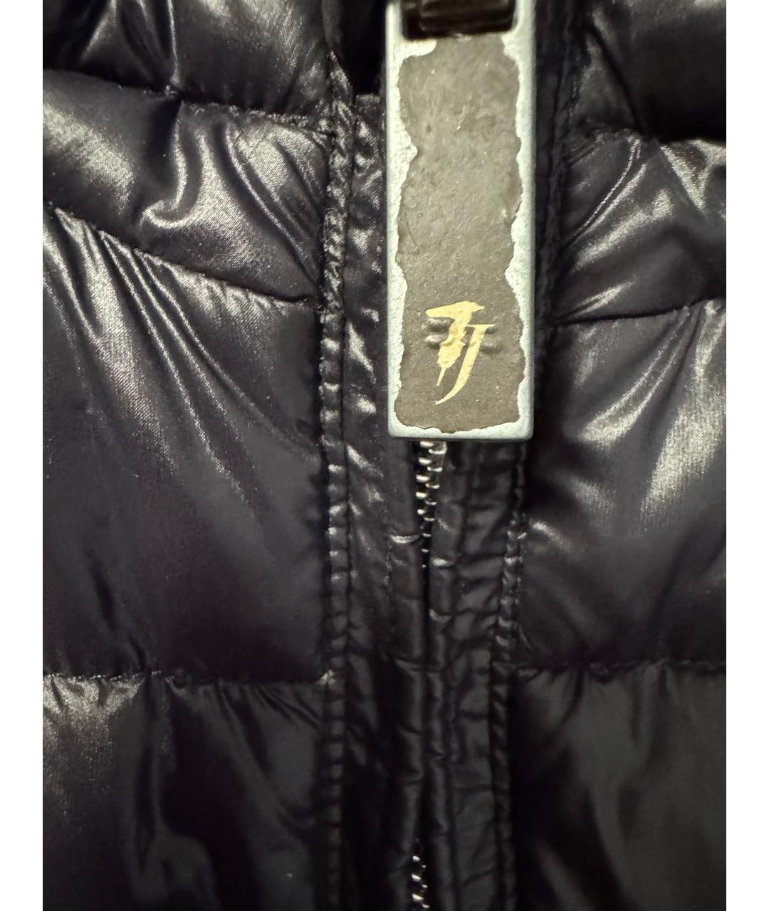 TRUSSARDI JEANS Черная полиамидовая куртка, фото 5