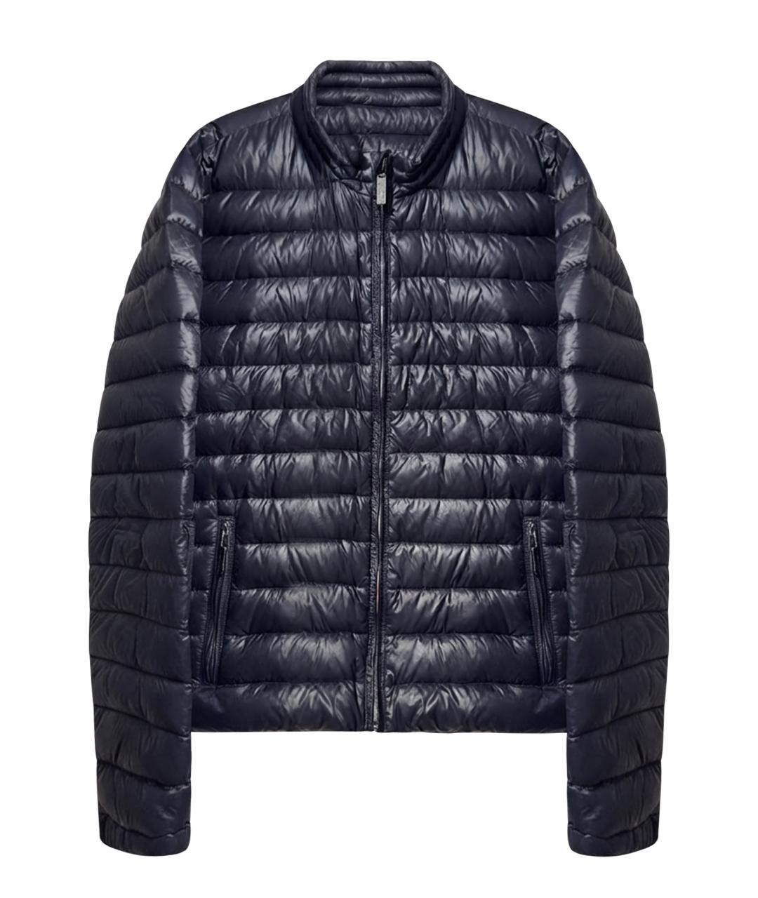 TRUSSARDI JEANS Черная полиамидовая куртка, фото 1
