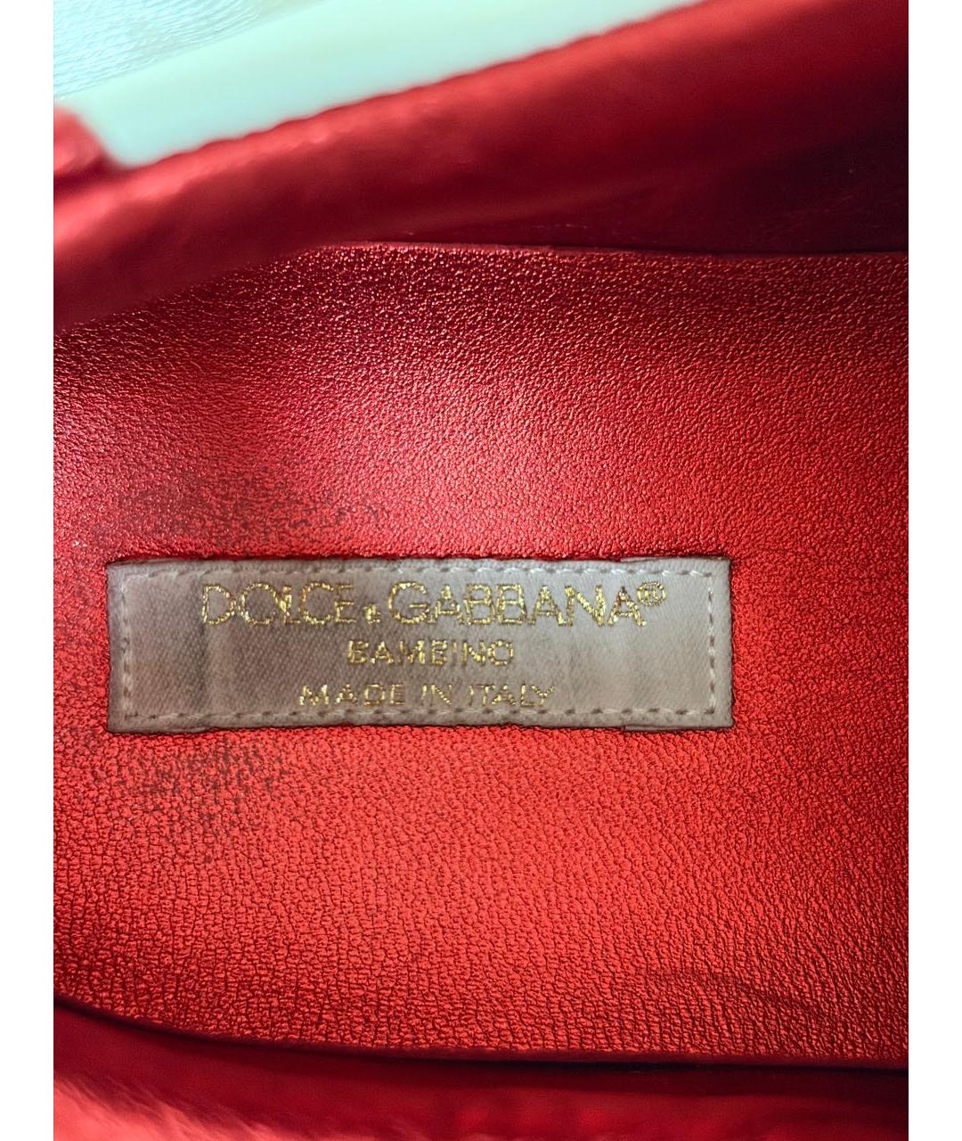 DOLCE&GABBANA Белые кожаные кеды, фото 8