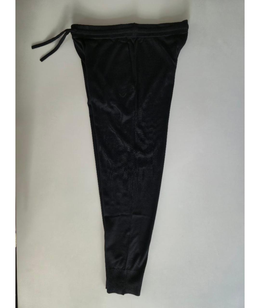 EMPORIO ARMANI Черный шерстяной спортивный костюм, фото 5